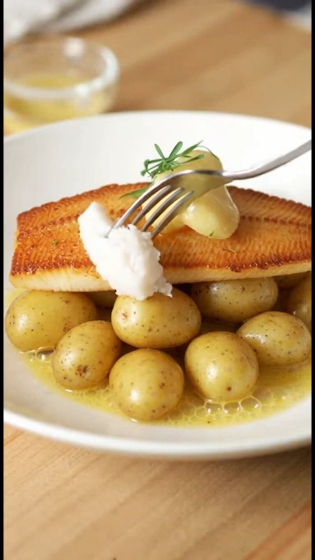 Cod with Lemon Butter Sauce Ingredients Makes 4 servings 4 4–6-oz cod ...