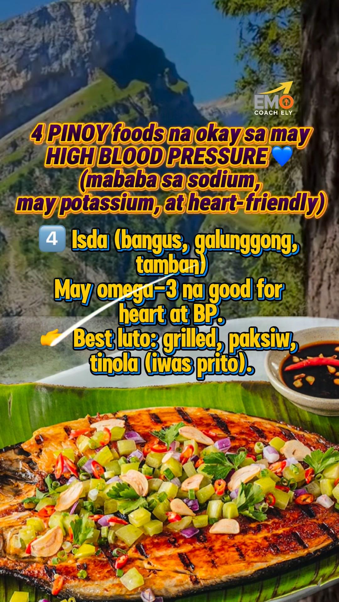 4 PINOY foods na okay sa may HIGH BLOOD PRESSURE mababa sa sodium, may ...