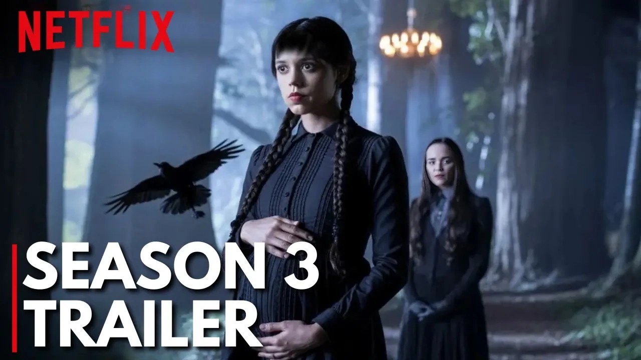 WEDNESDAY – SEASON 3 # Official Trailer # The Truth She Buried ...
