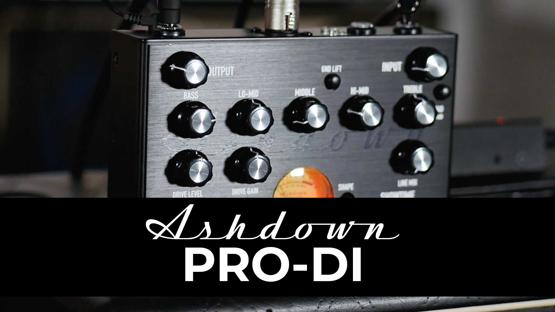 The Ashdown Pro-FX Sub Harmonic Generator - a simple, 9v sub