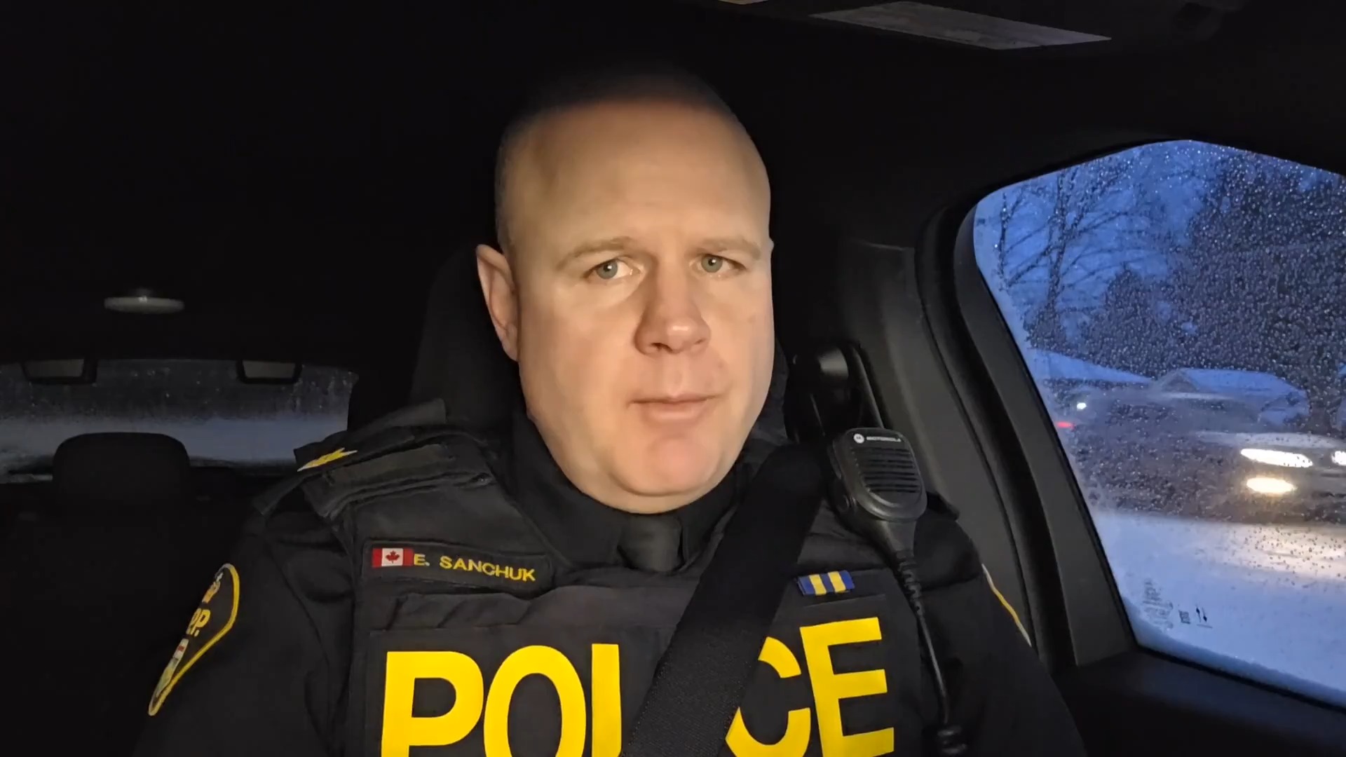 SLOW DOWN. Leave extra travel time. Allow plenty of stopping distance ...
