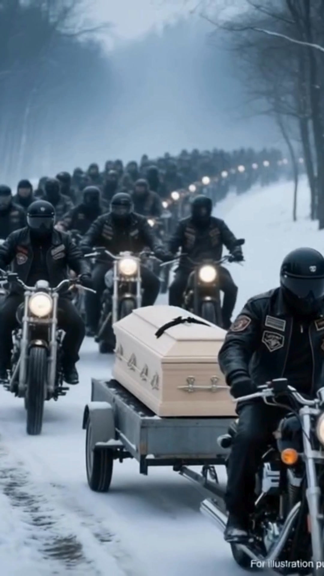 37 Bikers Rode 1,200 Miles Through a Blizzard to Bring a Fallen Soldier ...