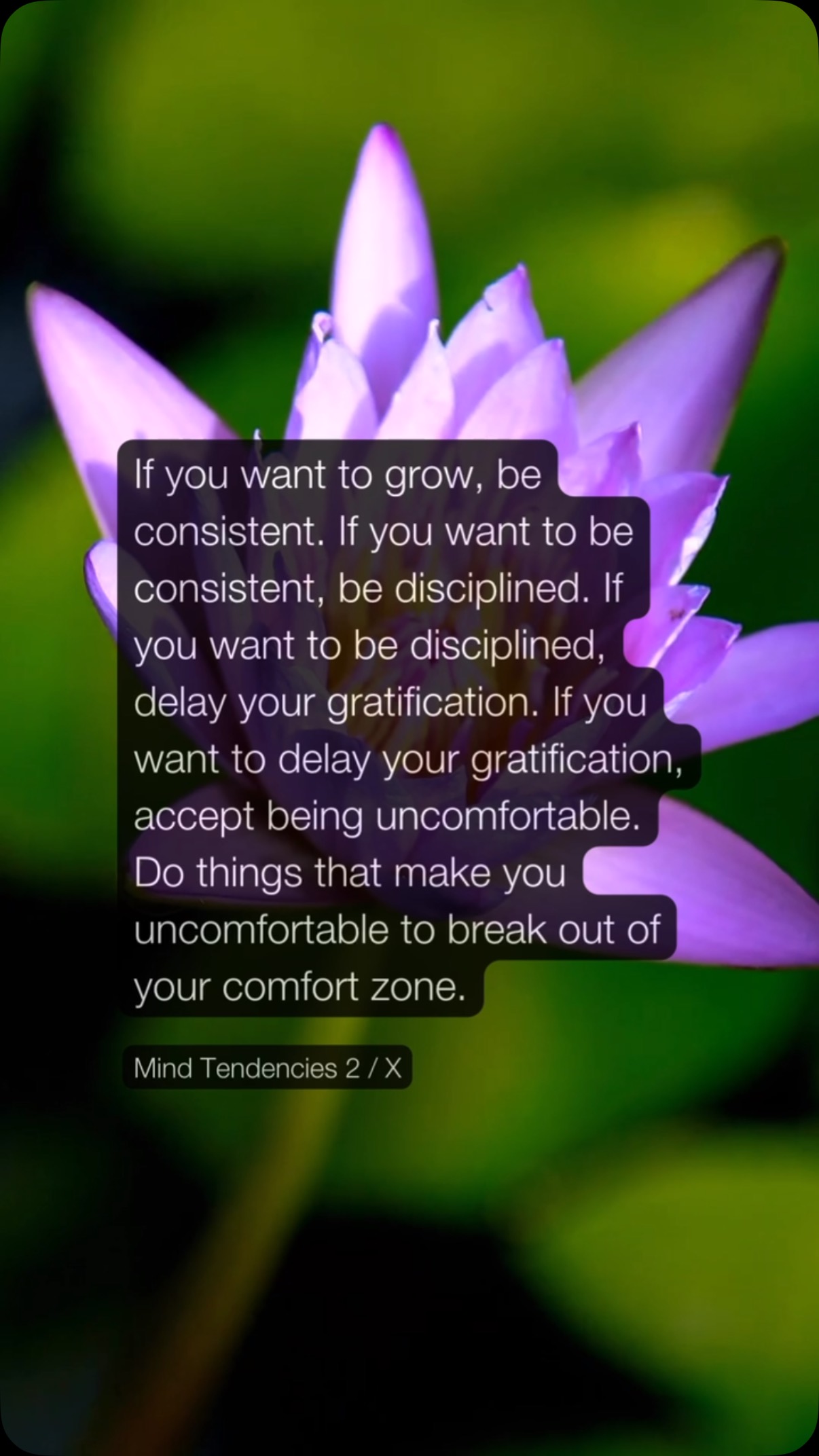 I’ve learned that real growth rarely feels good in the moment—it’s ...