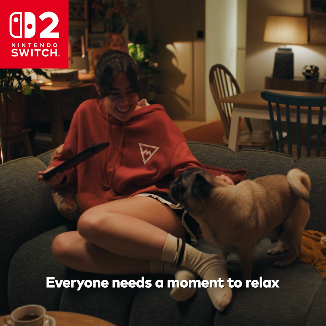 Enjoy games anytime and anywhere with the Nintendo Switch 2 system.