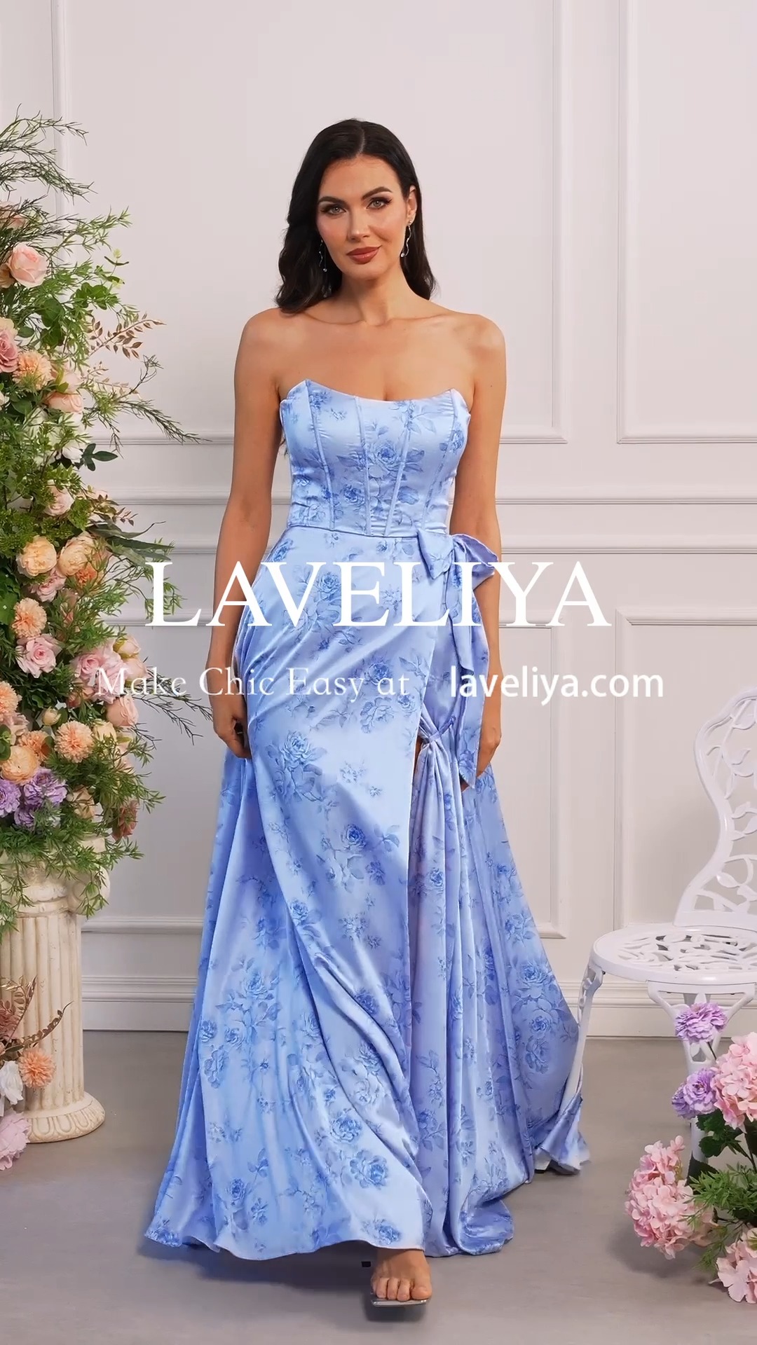 long prom gold dress Metallic Strapless Ruffle Tiered Royal Blue Color Length RBX Active Women's Traveler YGroup_flirty My Actual Bust is:60