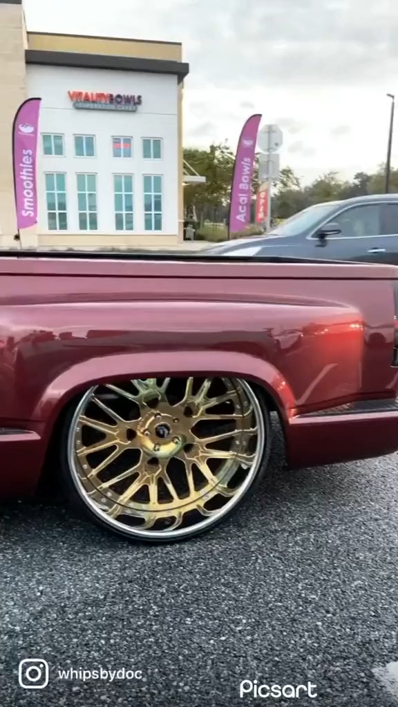 Shortbed on gold @forgiato wheels #forgiato #viral #viralcar #viralcars ...