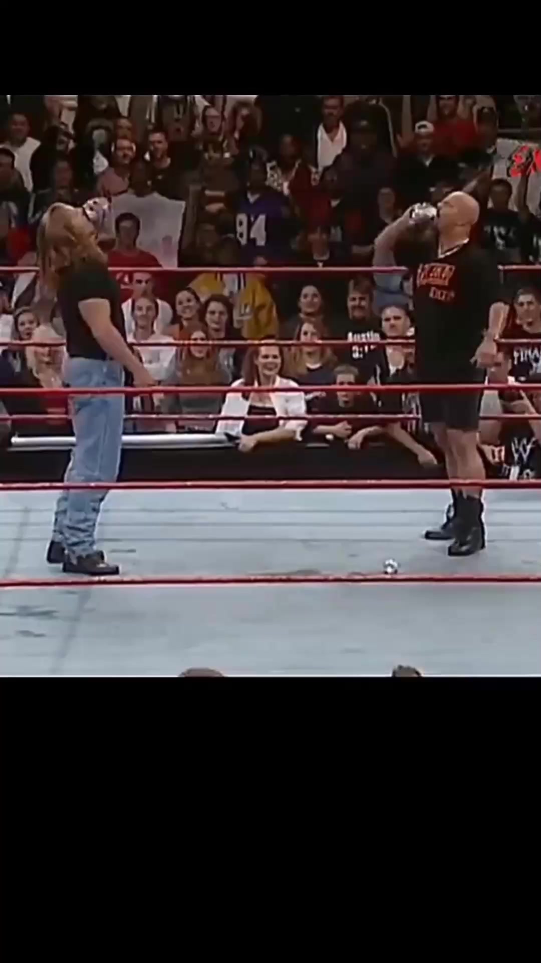 Stone Cold Stuns Vince & Shane McMahon 😭🍺 #StoneCold