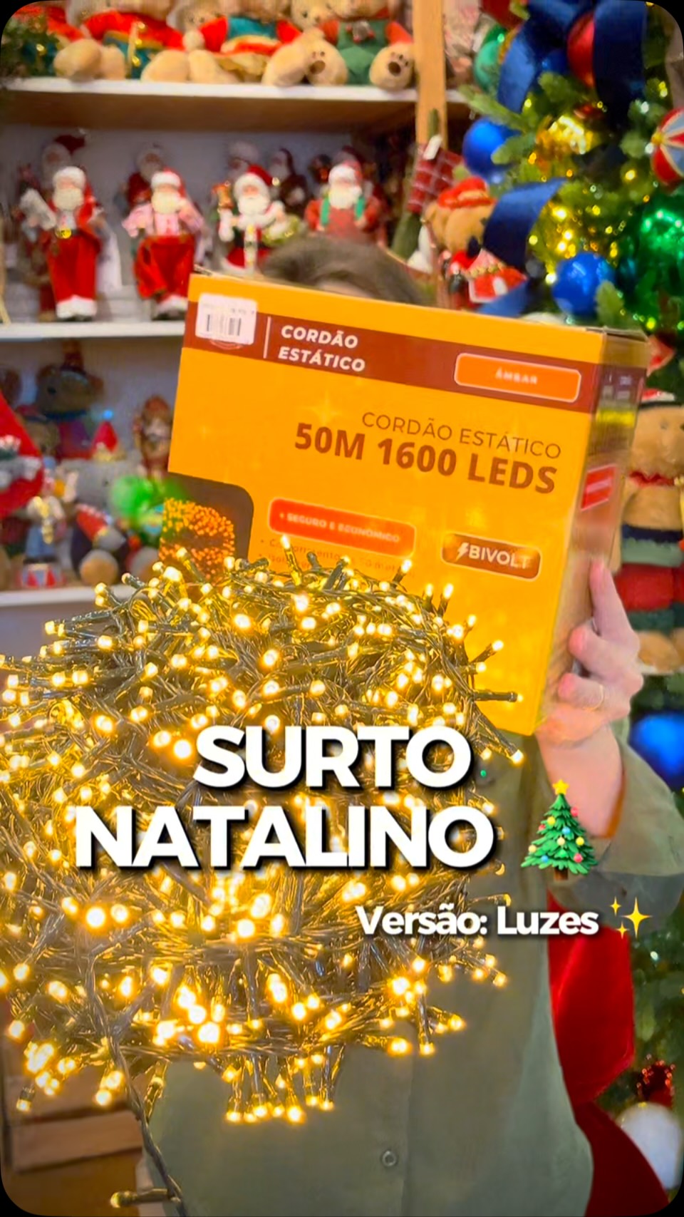 NORAs × NATAL DESIGN SOTE ✨ SURTO NATALINO por aqui! ✨ Chegou o cordão de luz que vai