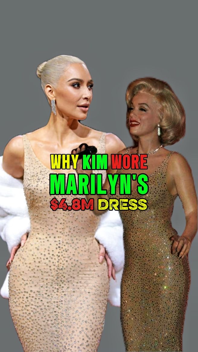 marilyn monroe gold dress kim kardashian Why Wore Monroe’s Historic 60 Years Later, #marilynmonroe #kimkardasian #hollywood | Daily HipHop kim kardashian dress damage