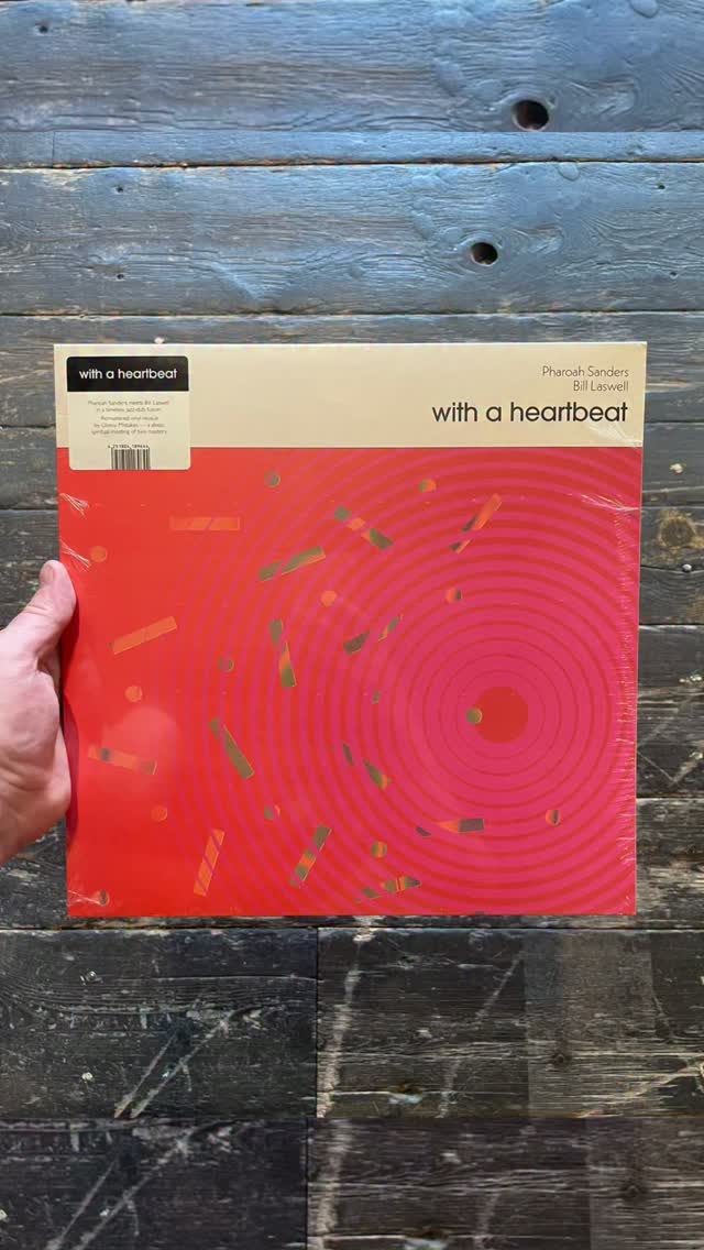 PHAROAH SANDERS & BILL LASWELL - With a Heartbeat LP (GLOSSY