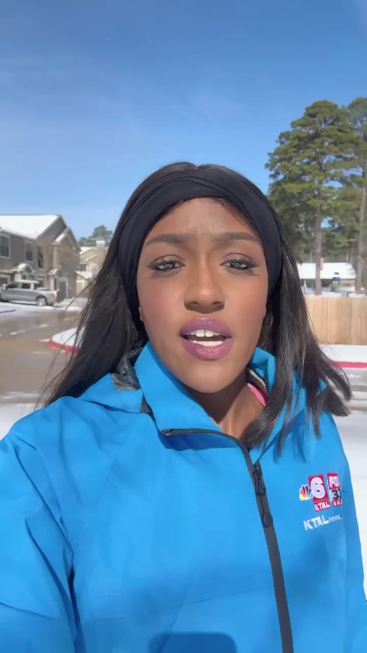 Anchor/Reporter Taylor Smith reporting from West Bert Kouns. Stay warm ...