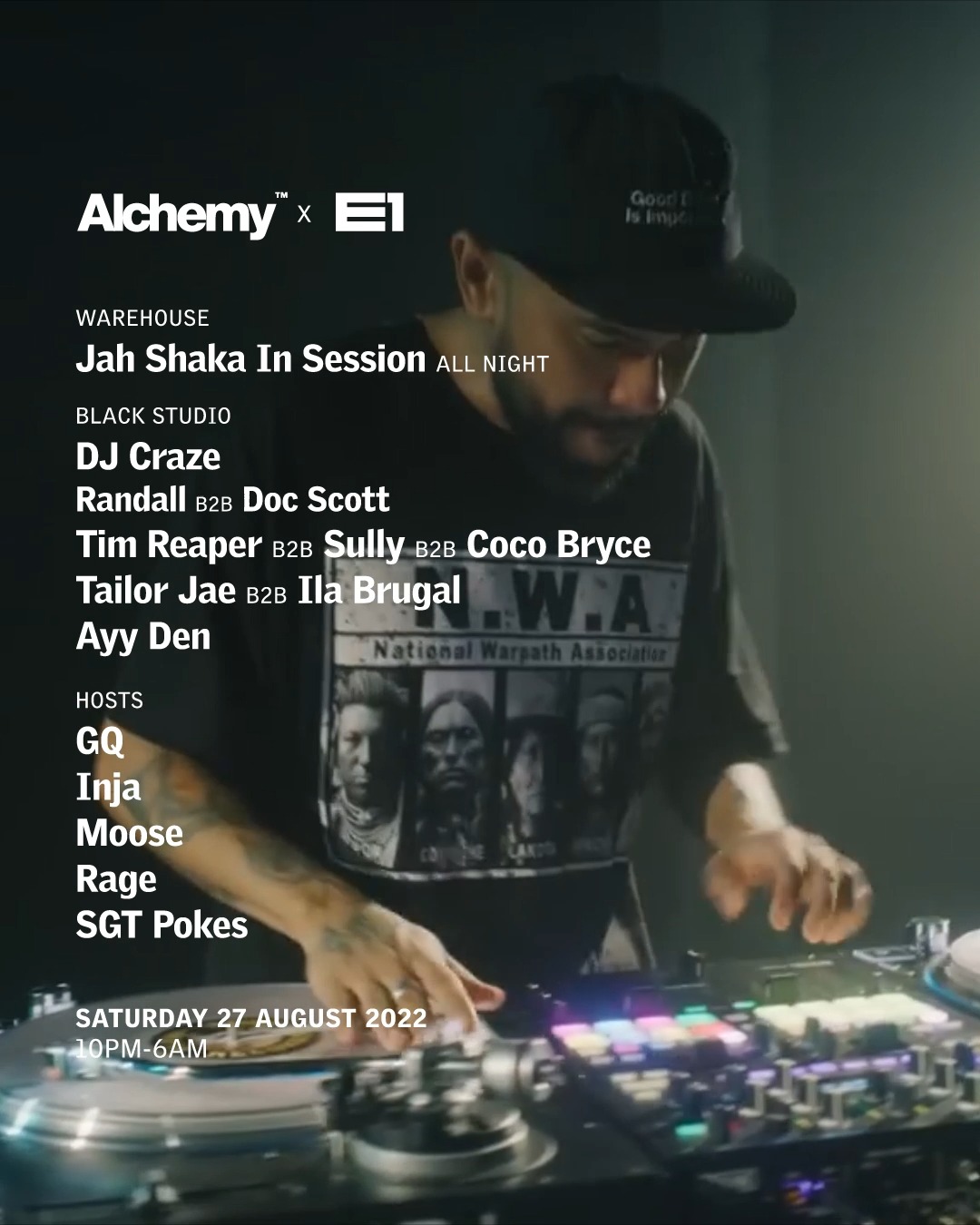DJ Craze plays E1 on Aug 27th 👀 | E1 | Facebook