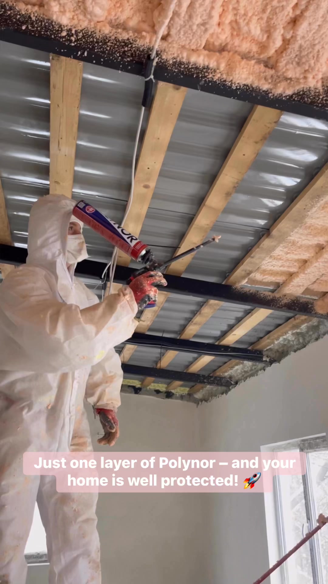 Easy to apply, lasts for years. The future of insulation is here!# ...