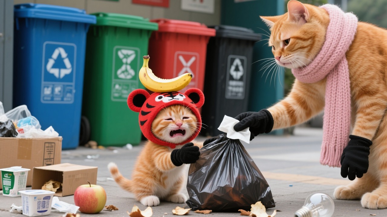 Tiger-Hat Kitten Finishes 4 Volunteer Tasks, Gets Certificate ...