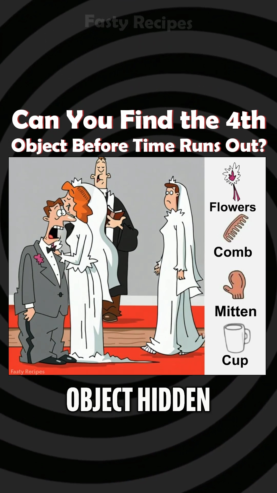 Think this one is easy?🌸 Look again… 😏 In this wedding scene, three ...
