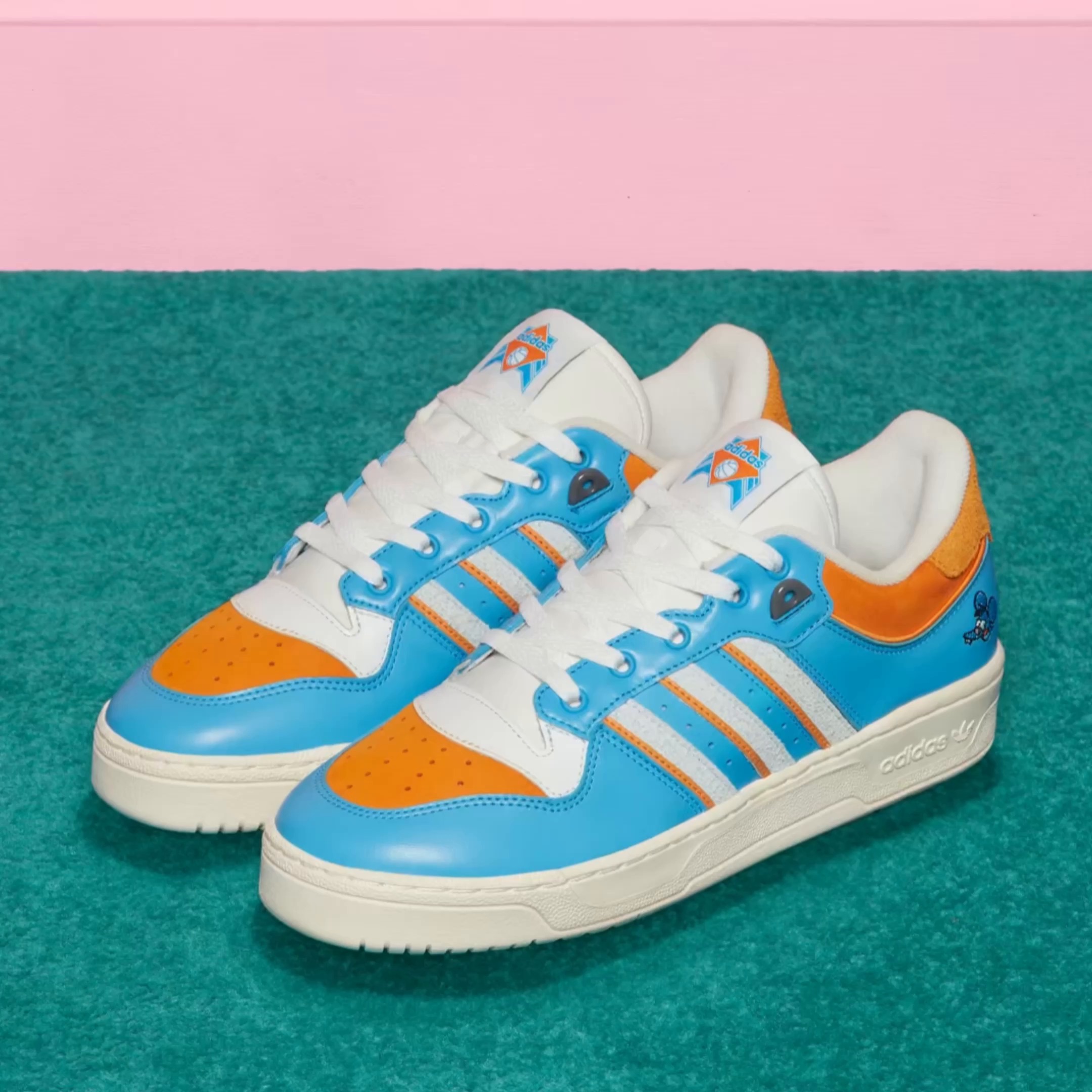 The stars of the Itchy & Scratchy show join the adidas x Simpsons 