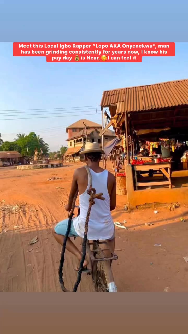 Meet this Local Igbo Rapper “Lopo AKA Onyenekwu”, man has been grinding ...