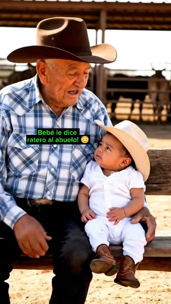 Bebé le dice ratero al abuelo! 😳🐁 #memes #comedia #IA #bebes #humor # ...