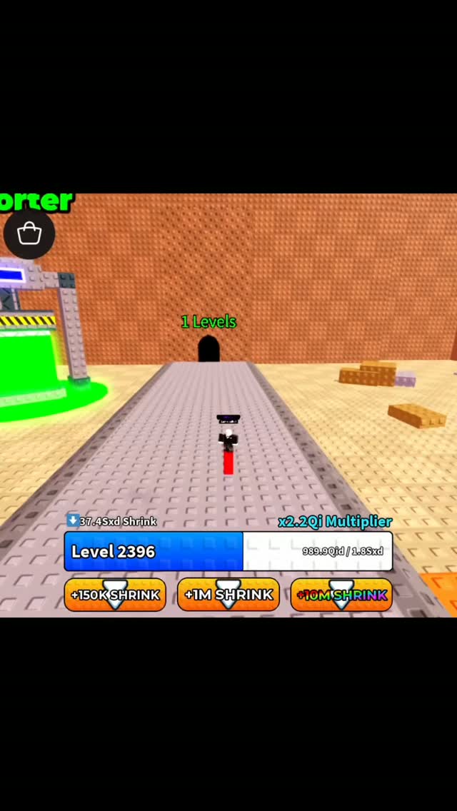 1+ srink world 4 is complete ✓💯#gaming #roblox #gaming