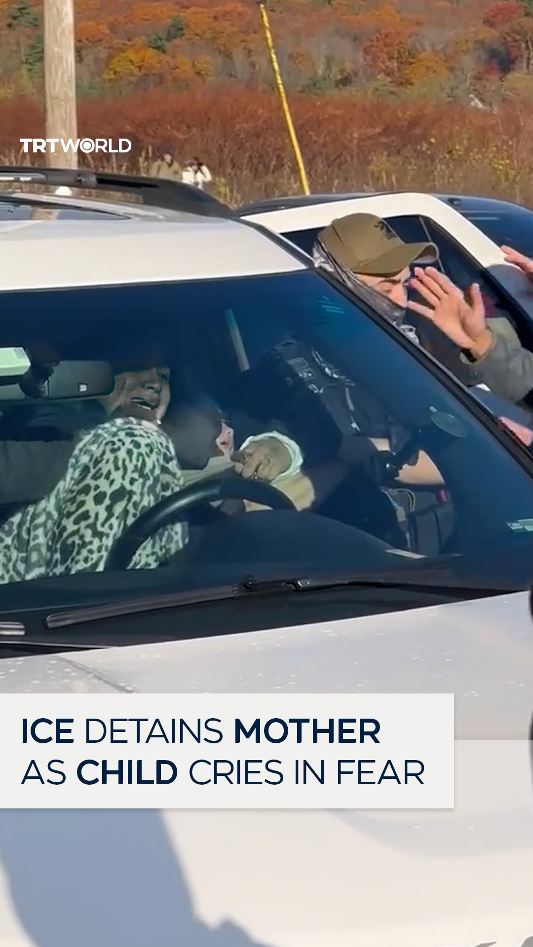 A mother was separated from her infant and husband when arrested by ...