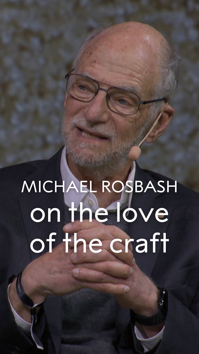 ”It's really the love of craft which binds the community of scientists ...