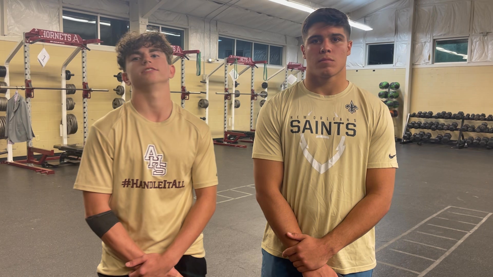 Albany’s Jake Milton and Jonah Grob discuss the Hornets’ 52-20 win over ...