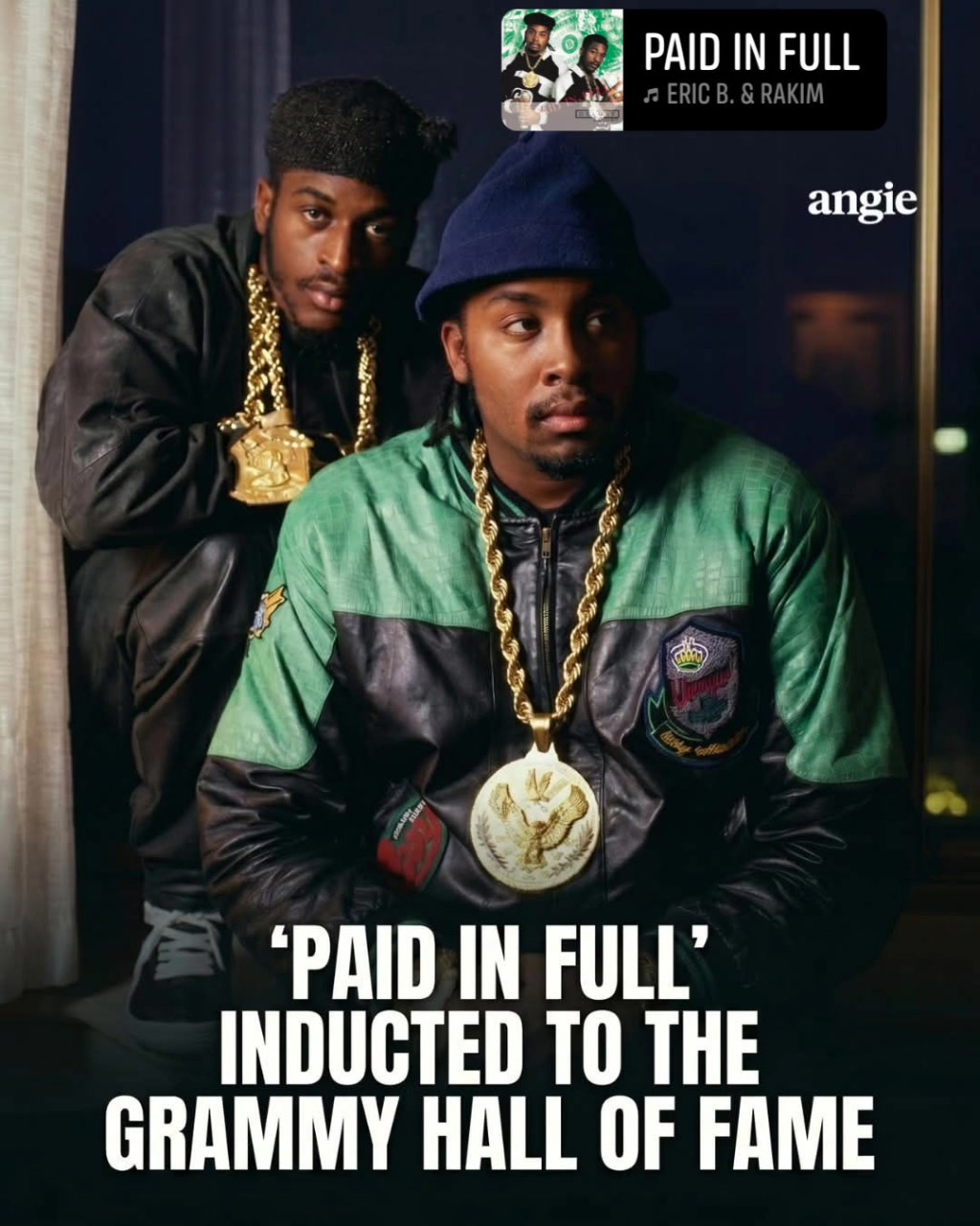 Eric B & Rakim's classic album 'Paid In Full' has been officially