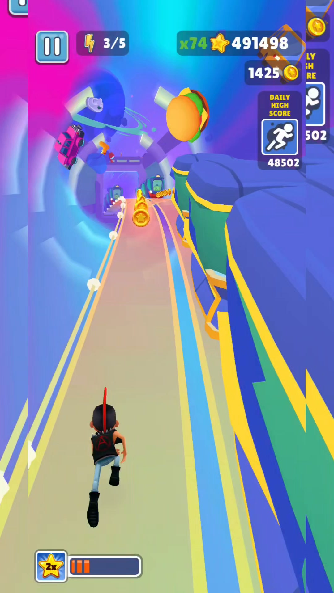 Subway surfers gaming video #gamingvideos | Running game play