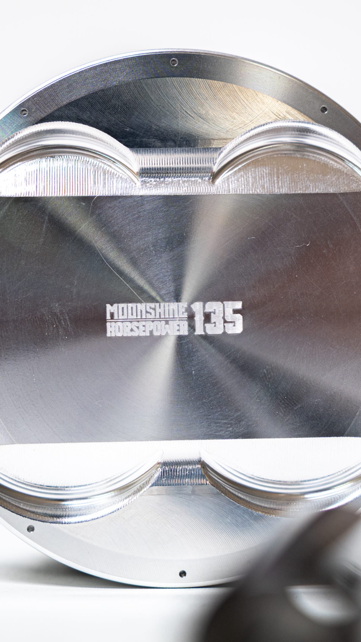 MOONSHINE HORSEPOWER 135 Stroker Pistons Built for serious power 