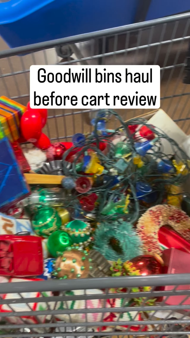 Excited to share my finds I saved from the Goodwill Bins this weekend ...
