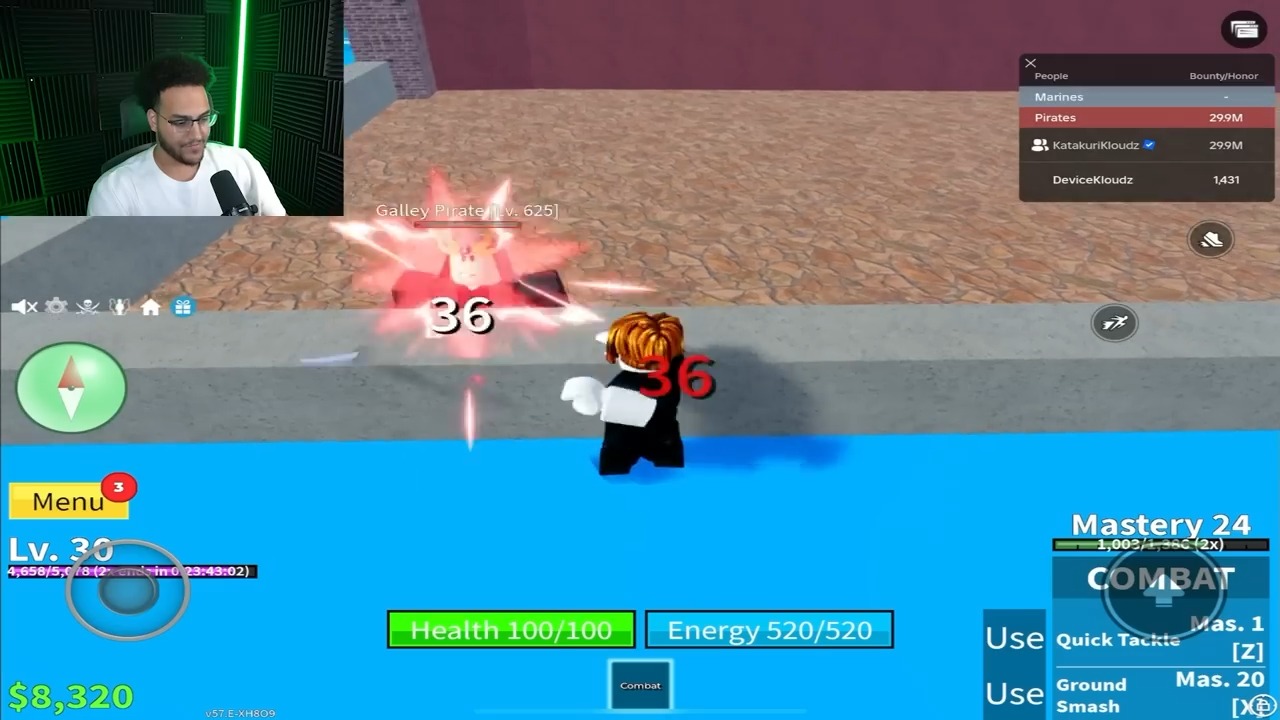 Noob to Max Level Using EVERY Device in Blox Fruits. #roblox