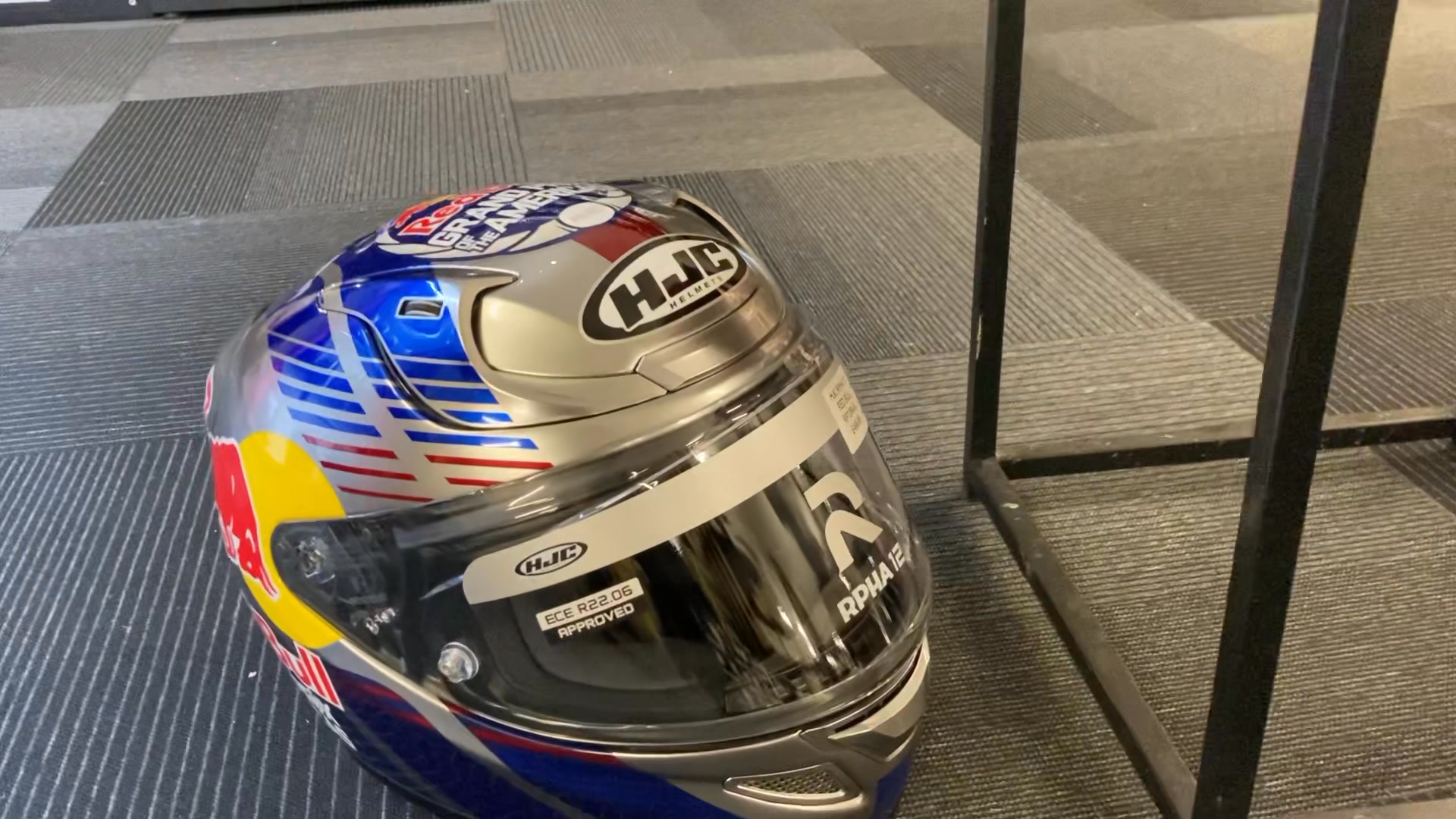 The HJC RPHA 11 94 Special Helmet. This is a high quality racing