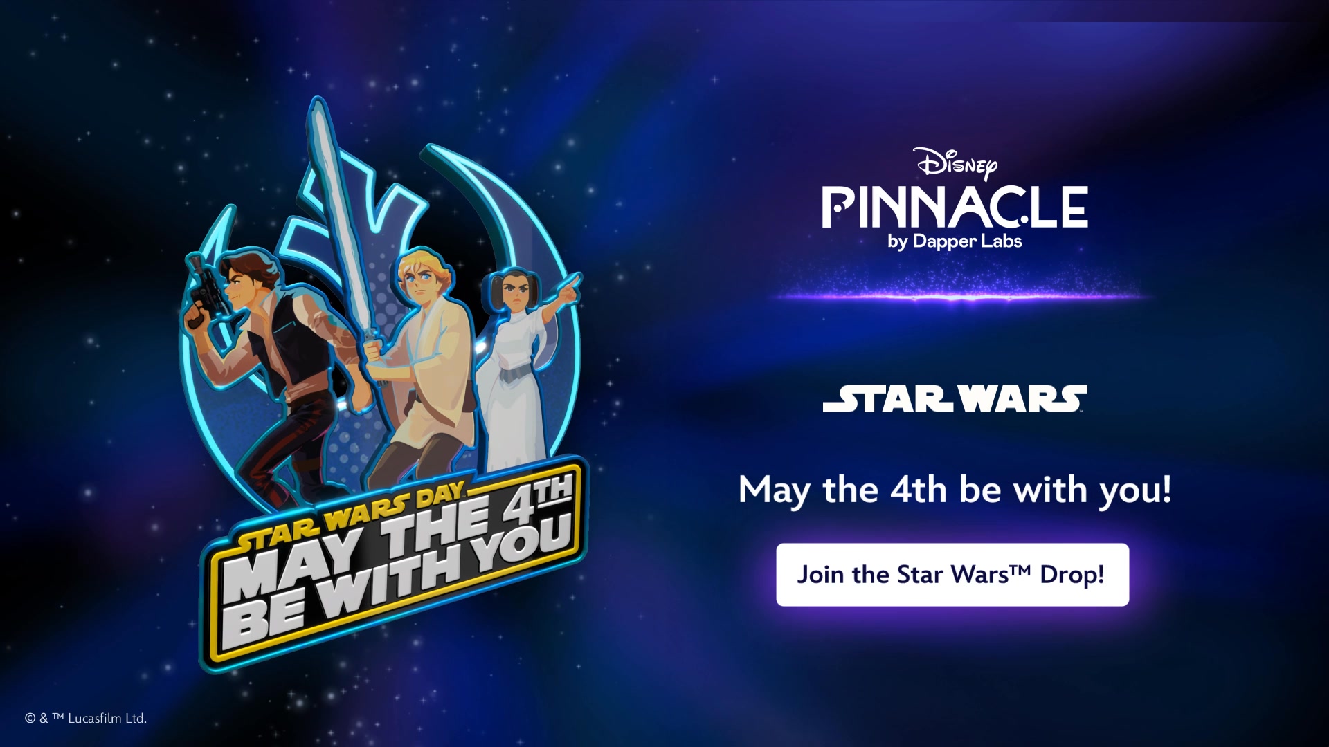 The countdown is on! Gear up with epic drops from the Star Wars