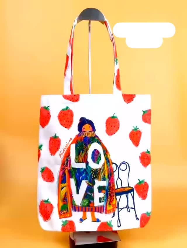 新品】bibsisitaトートバッグ フィリピン Hello, lovely people 