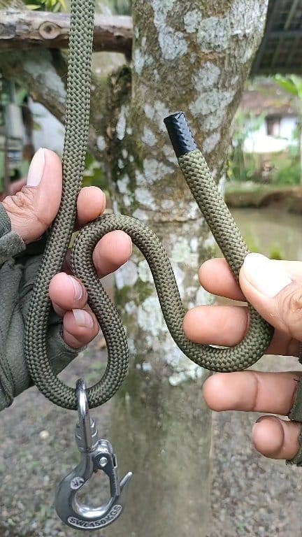 Simple knot rope #knot #rope #diy #a #handmade #camping #outdoor # ...