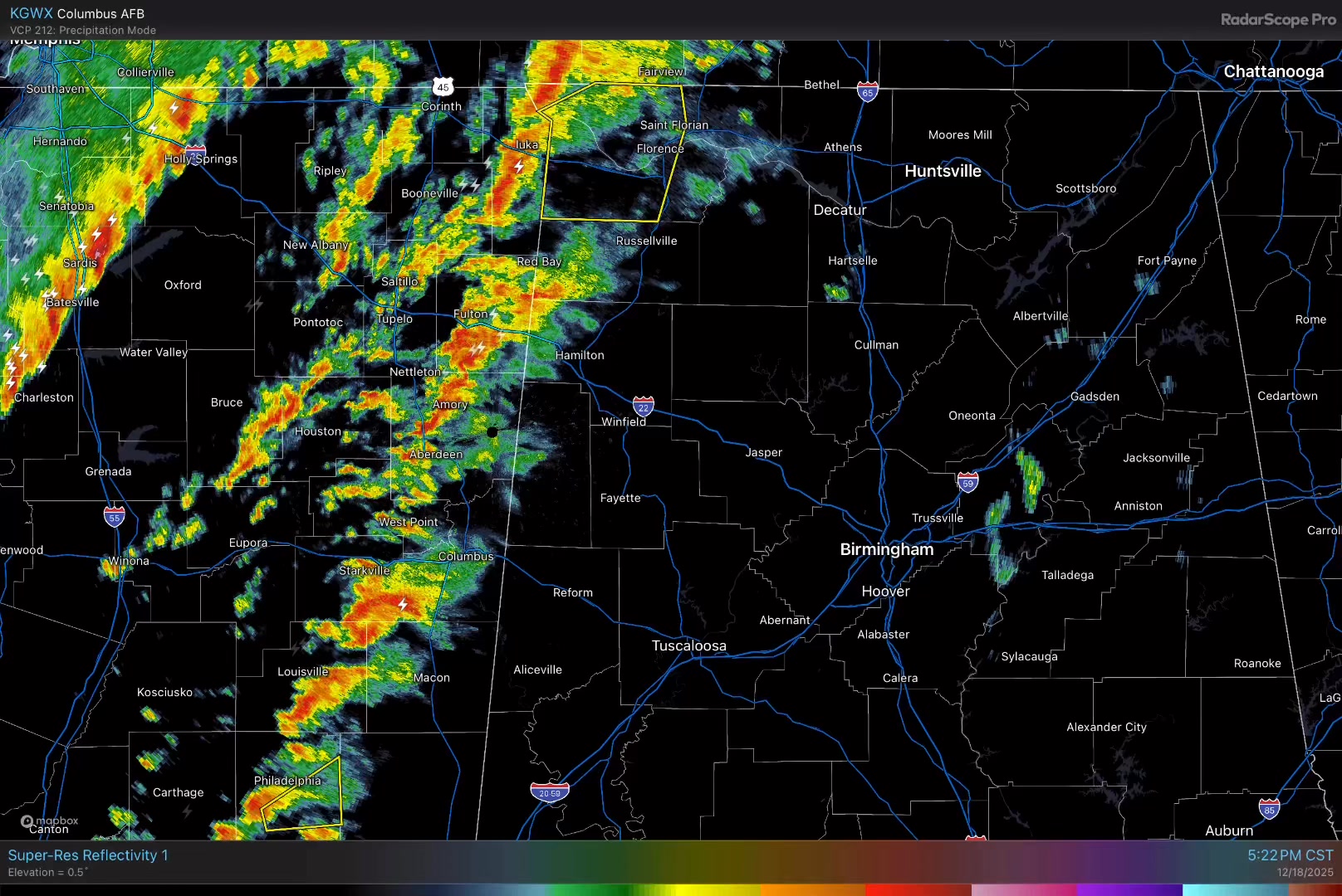 A line of showers and thunderstorms is pushing through Northwest ...