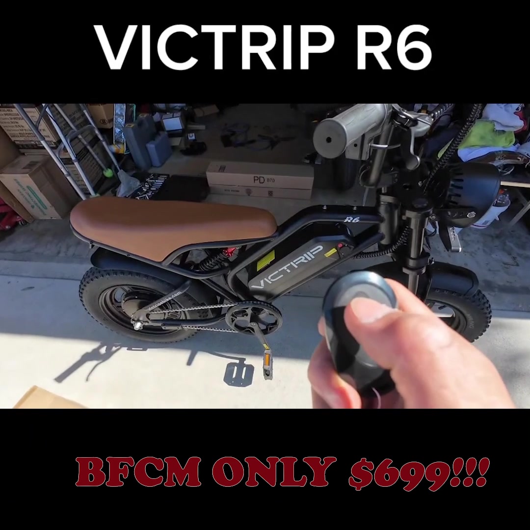 Victripebike - 🎉 Victrip R6 Ebike Black Friday Mega Deal –... | Facebook