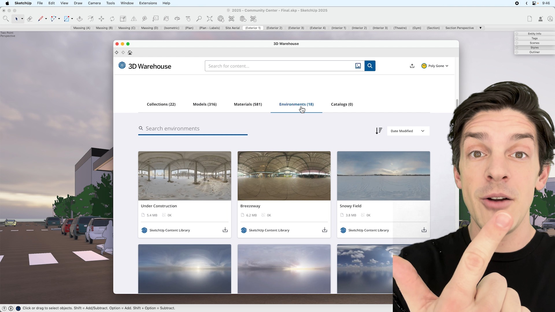 With the new #SketchUp2025 updates, 3D Warehouse offers a refreshed ...
