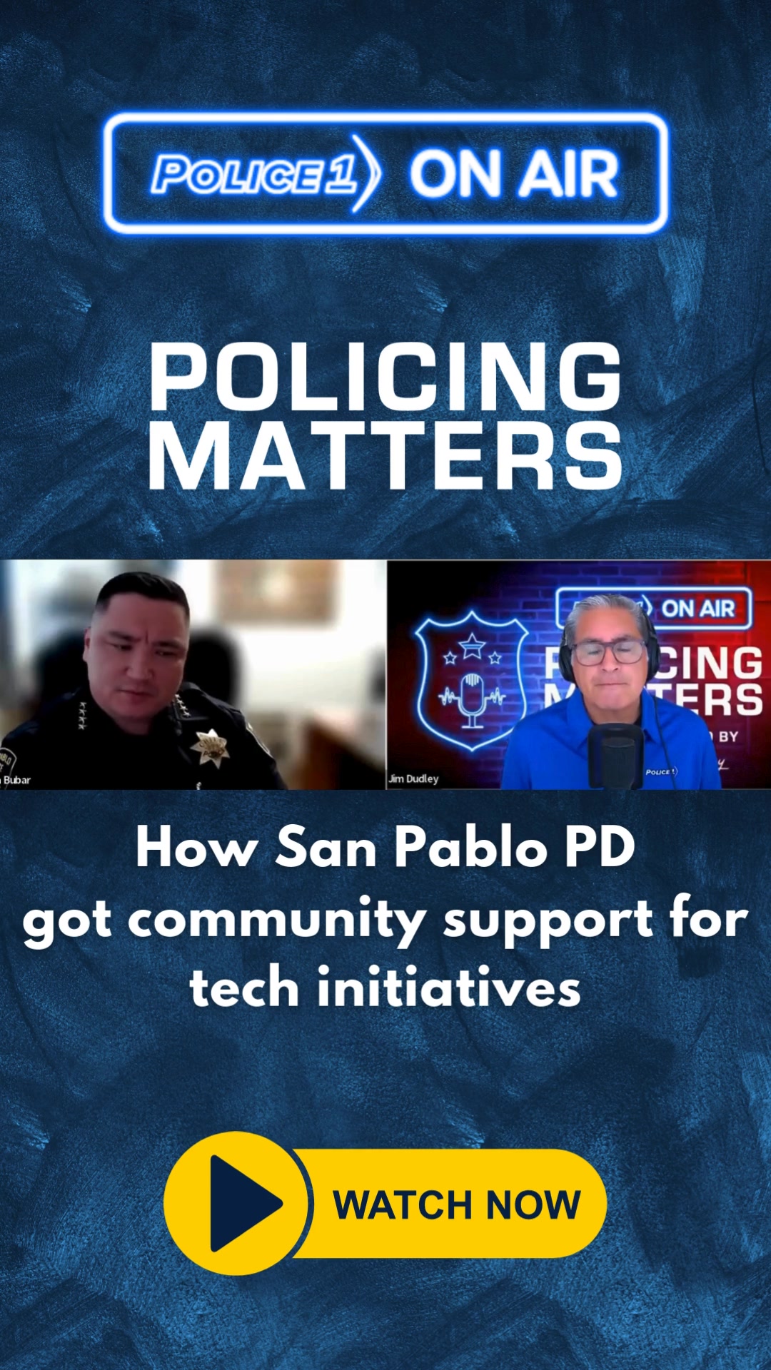 Listen to the full #PolicingMatters podcast episode: Police1.com ...