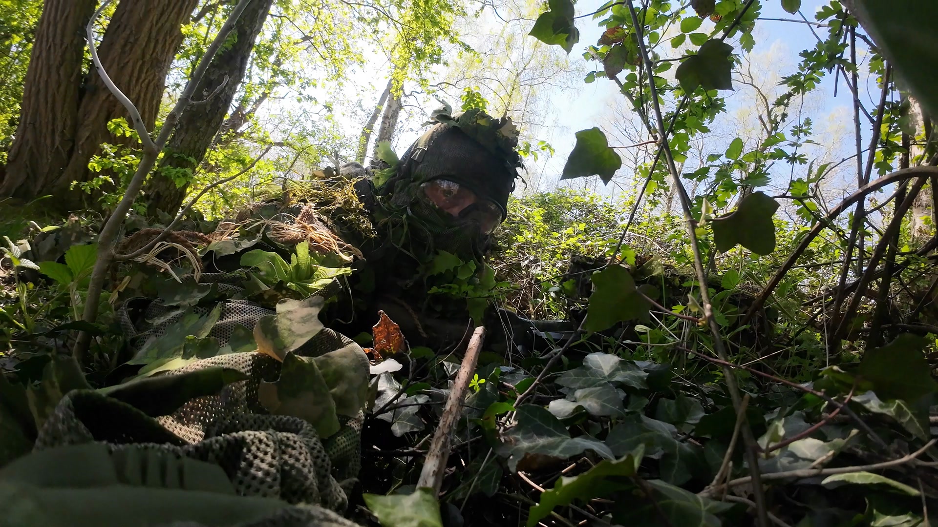 KMCS 4.1 Dark Forest Ghillie Suit. #camouflage