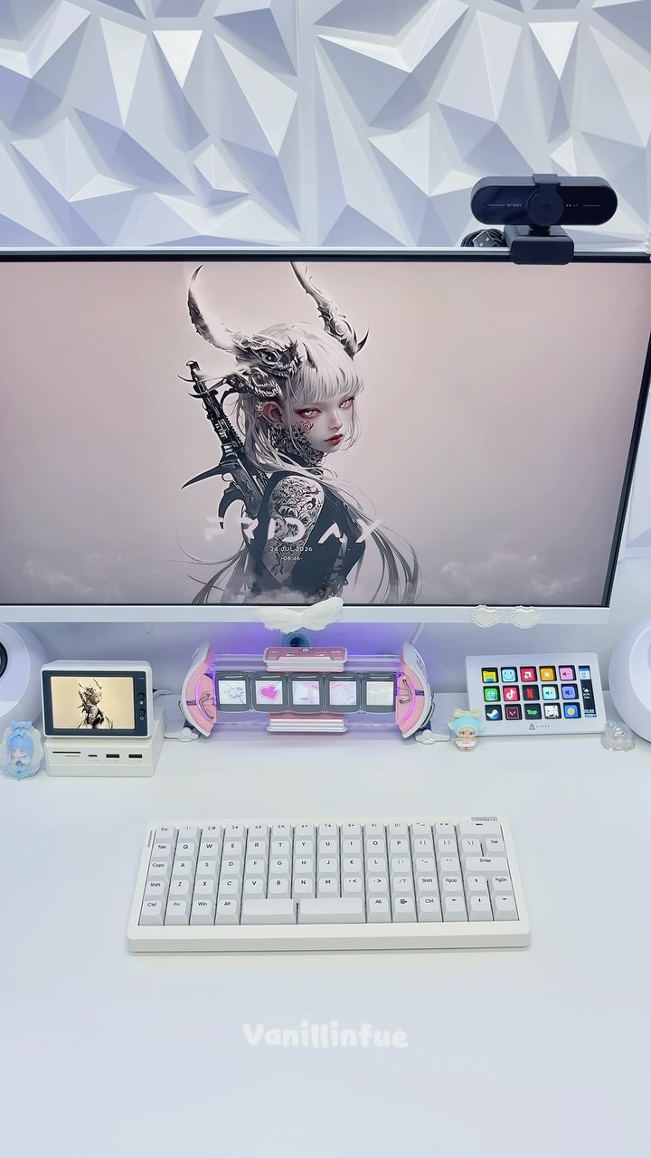 P87 White x Wisteria Linear ASMR 🎧 Experience the silky-smooth