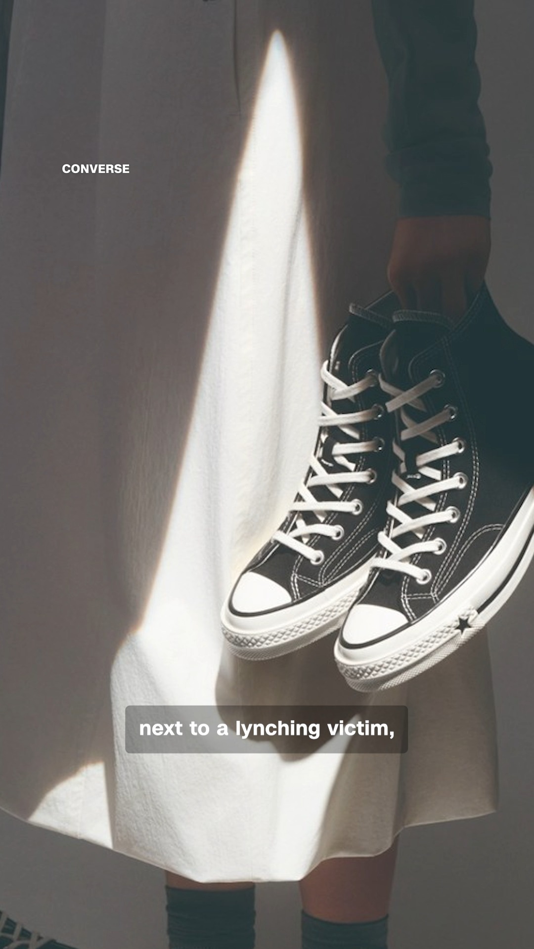 Converse has pulled an ad featuring K-pop star Karina after