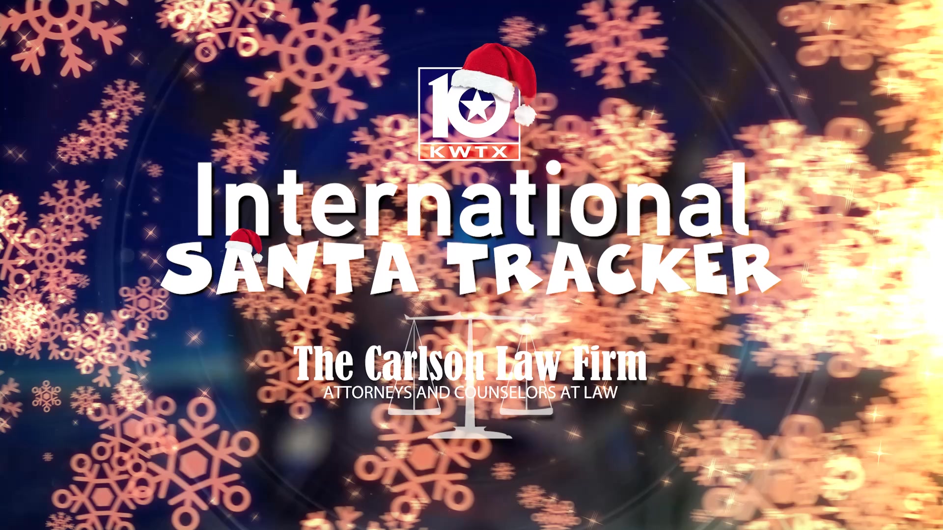 Your Santa Update: The KWTX News 10 Santa Tracker shows Santa crossing ...