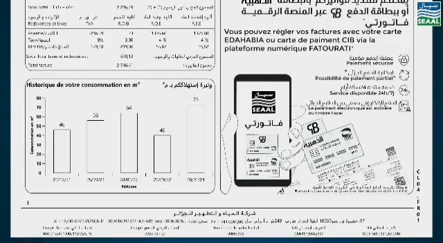 Le paiement en ligne FATOURATI mis en place par سيال العاصمة - SEAAL ...