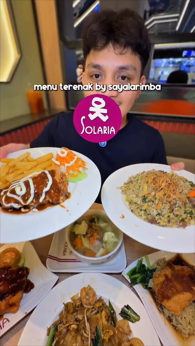 Saya La Rimba - Top 6 menu makanan SOLARIA terenak versi... | Facebook