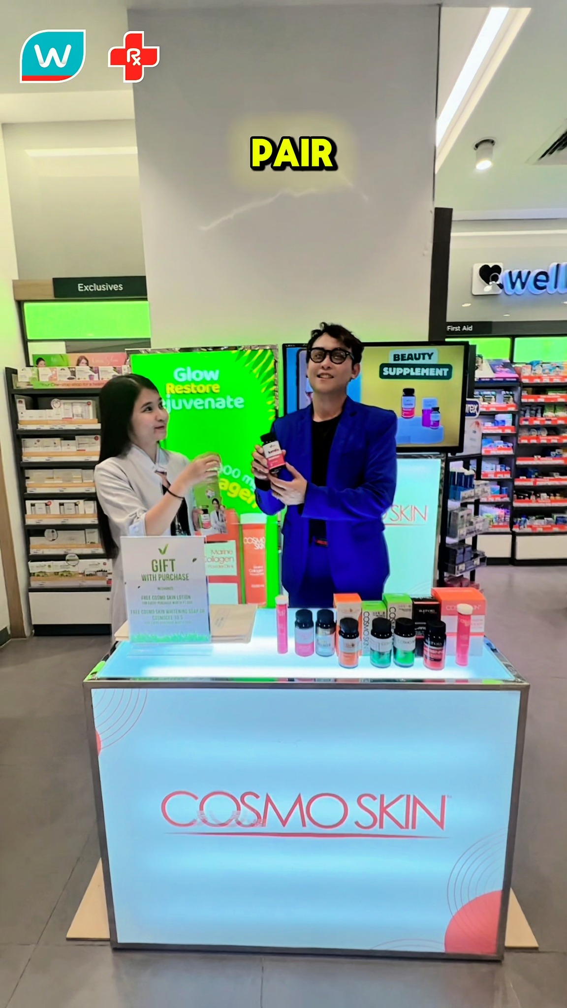 cosmo skin glutathione price in watsons Glow alert from @watsonsph Ayala Malls Manila Bay!, We dropped by the CosmoSkin Pop-Up Activation at — part of our nationwide CosmoSkin Pop Caravan helping every Filipino glow from within!, BulkSupplements.com Glutathione Powder, Reduced