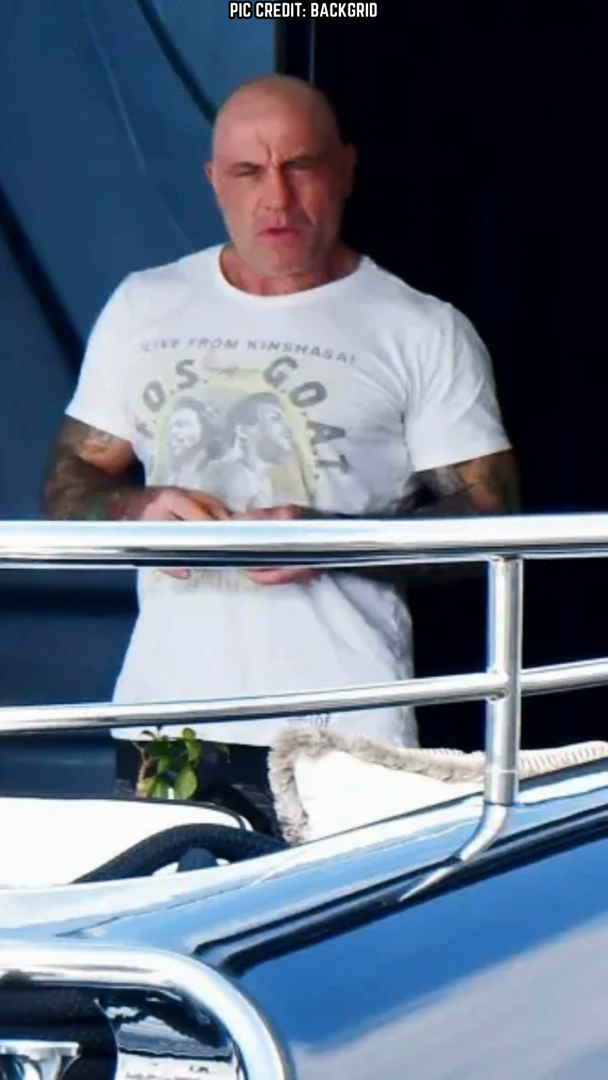 Joe Rogan Vacations On $50M Megayacht With Wife Jessica Ditzel And Kids ...