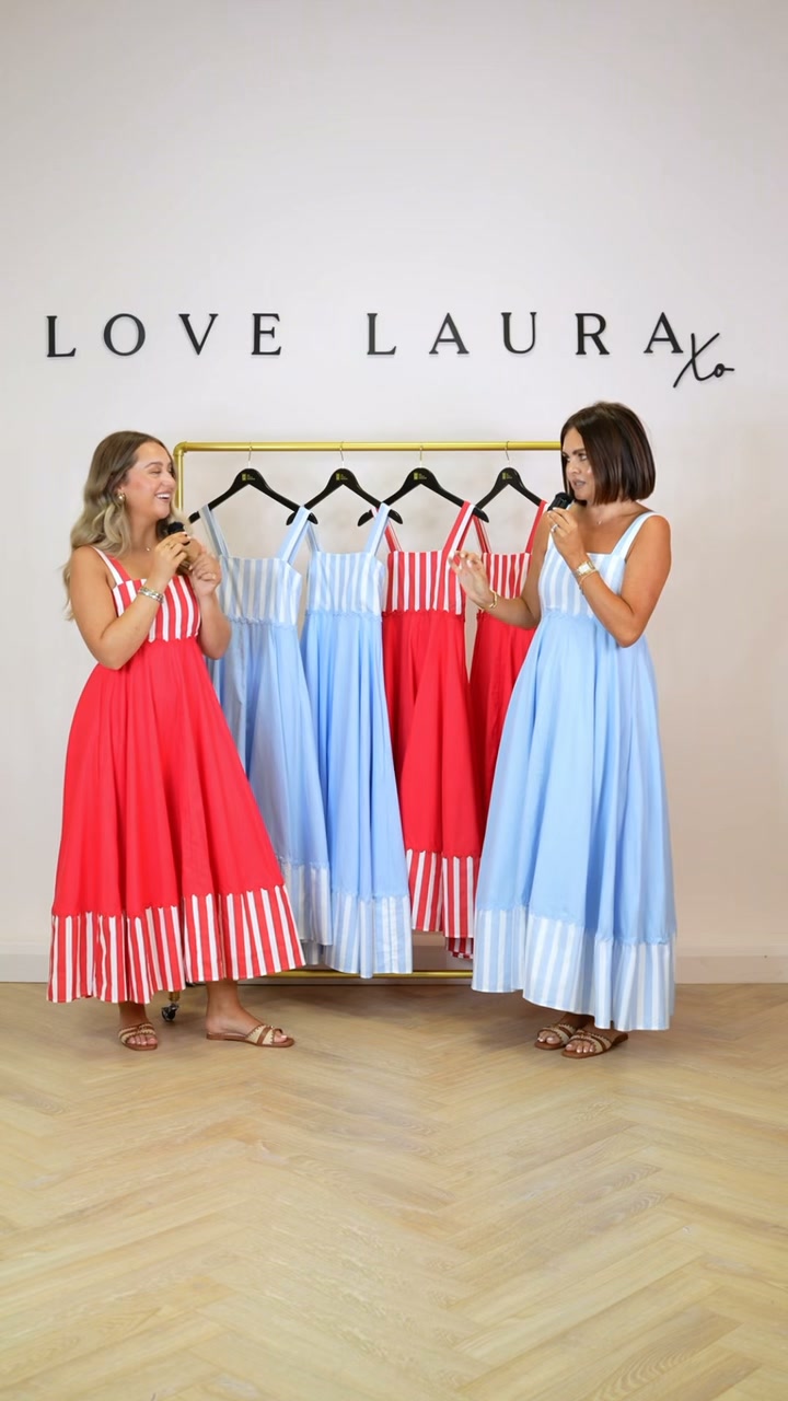 The Love Laura Midi Dress has officially landed, and just in time