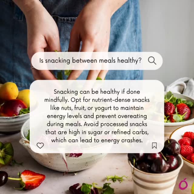 Is Snacking Between Meals Healthy? The short answer: it depends ...