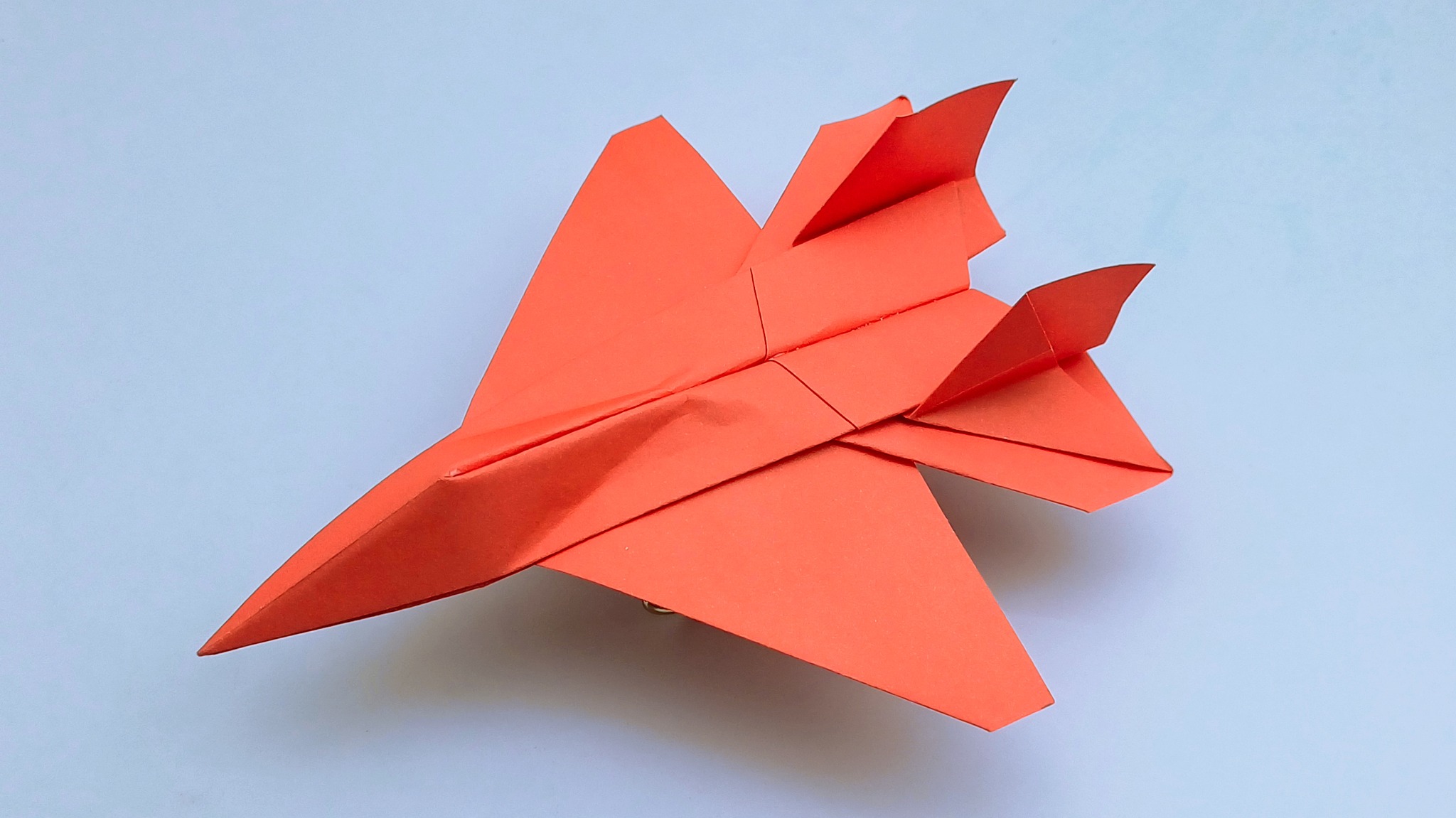 How to make easy paper airplane - DIY school project ideas - Handmade ...